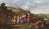 Cornelis van Poelenburgh Children of Frederick V Prince Elector of Pfalz and King of Bohemia painting